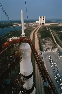Apollo 15 Atop Saturn 5 Rocket