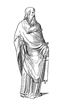 Religious Saint Prints: Apostle Paul