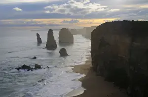 Sunsets Prints: Twelve Apostles, Great Ocean Road, Australia, sunset