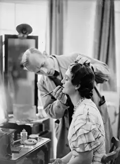 Cosmetics Prints: Applying Make-Up