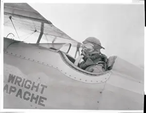 Appollo Soucek Wearing a Breathing Apparatus