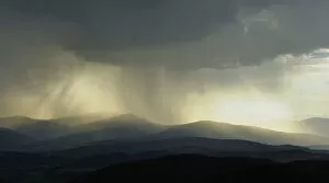 Images Dated 21st June 2011: Approaching rain, Hutwisch viewpoint, Lower Austria, Austria, Europe