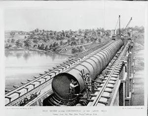 Aqueduct During Construction