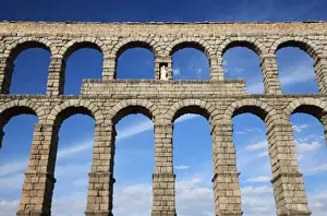 Aqueduct Prints: Aqueduct, Segovia, Spain