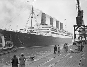 Topical Press Agency Collection: Aquitania