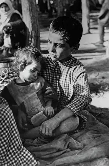 Arab Children In Refugee Camp