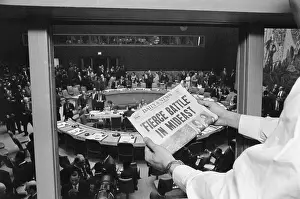 Arab-Israeli War Headline at the U.N