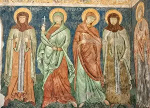 Images Dated 1st August 2014: Arbore monastery fresco