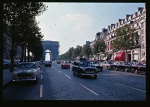 Arc De Triomphe and Street