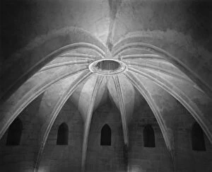 Images Dated 23rd April 2010: arch, architecture, black and white, ceiling, city wall, decoration, design, detail
