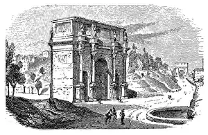 Arch of Constantine, Rome