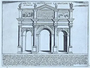 Hiking Trail Prints: The Arch of Gratian. The Arch of Gratian