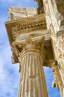 Excavation Prints: Arch of Septimus Severus, Detail, Leptis Magna Libya