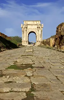 Nature’s Masterpiece: Arch of Septimus Severus Leptis Magna Libya