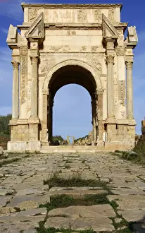 Nature’s Masterpiece: Arch of Septimus Severus Leptis Magna Libya
