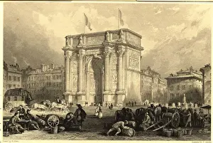 Marseilles Prints: Arch of Triumph