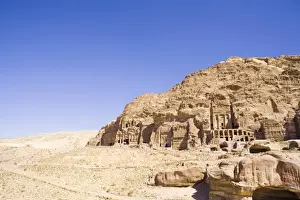 Archaeological Remains of Petra. UNESCO World Heritage Site. Jordan, Middle East