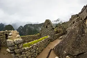 Machu Picchu Incan Ruins Prints: Archaeological ruins of Machu Picchu