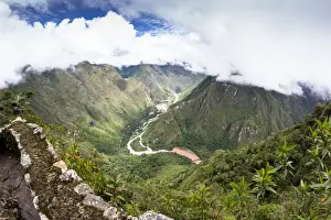 Machu Picchu Incan Ruins Prints: Archaeological ruins of Machu Picchu