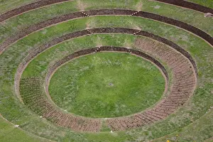 Cusco Prints: Archaeological ruins of Moray