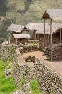 Archaeological ruins of Pisac, Peru