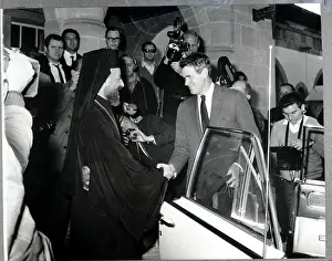Nicosia Prints: Archbishop Makarios and Cyrus Vance