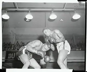 Archie McBride Boxing Against Tommy Jackson