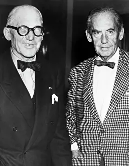 Architect Prints: Architects Le Corbusier and Walter Gropius