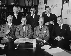 Architect Prints: Architects Meeting For World Fair
