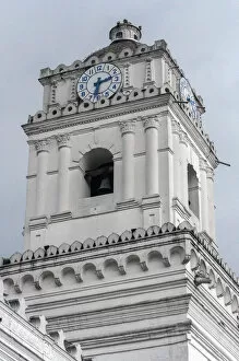 Images Dated 21st November 2012: Architectural Features of Quitos Basilica of Nuestra SeAnora de la Merced