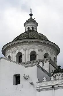 Folk Prints: Architectural Features of Quitos Basilica of Nuestra SeAnora de la Merced