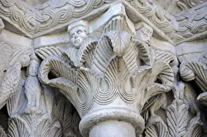 Statuary Prints: Architectural sculptures on the facade of the Grossmuenster church