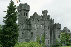 Stone Wall Gallery: Architecture, Ashford Castle, Building Structure, Castle, Clear Sky, Color Image