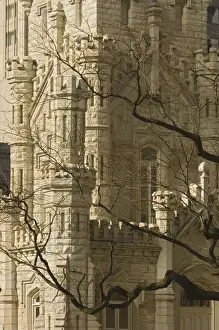 architecture, building, building exterior, castle, Chicago, color image, day, decoration