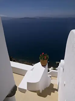 Architecture with a view, Santorini, Greece