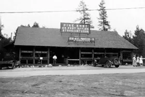 archival, black and white, exterior, field, front, general store, grocery, historical