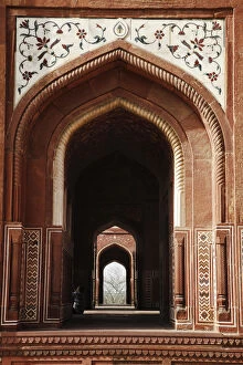 Archway of the Agra Fort, Agra, Uttar Pradesh, India