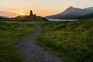 Images Dated 24th August 2015: Ardvreck Castle, Loch Assynt, Scotland