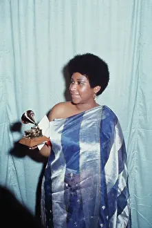 Huty25954 Prints: Aretha Franklin at the 13th Annual Grammy Awards