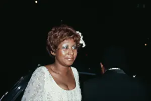 Aretha Franklin Prints: Aretha Franklin at the 19th Annual Grammy Awards