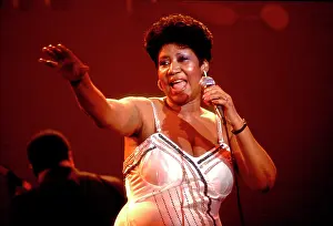 One Person Only Prints: Aretha Franklin At Park West