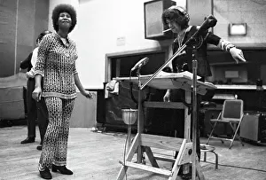 Aretha Franklin Recording Session