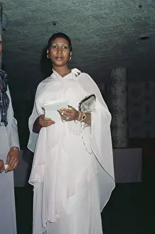 Aretha Franklin Prints: Aretha Franklin's 35th Birthday Party