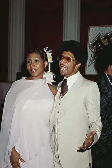 Aretha Franklin Prints: Aretha Franklin's 35th Birthday Party