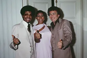 Aretha Franklin Prints: Aretha Franklin's 35th Birthday Party