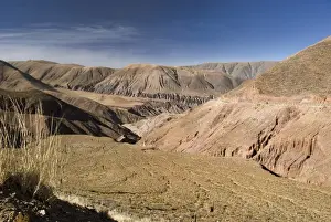 argentine landscape west of purmamarca