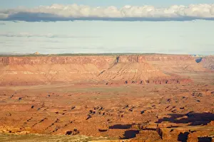 Butte Prints: arid, beauty in nature, butte, canyon, canyonlands national park, clear sky, cloud