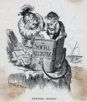 Nobles Prints: Aristocratically Dressed Monkeys