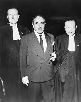 Aristotle Onassis with his Lawyers
