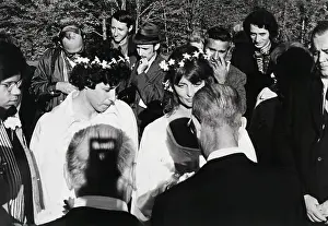 Hippie Prints: Arlo Guthrie Marrying Jackelyn Hyde